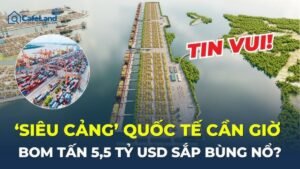 Siêu cảng biến quốc tế cần giờ