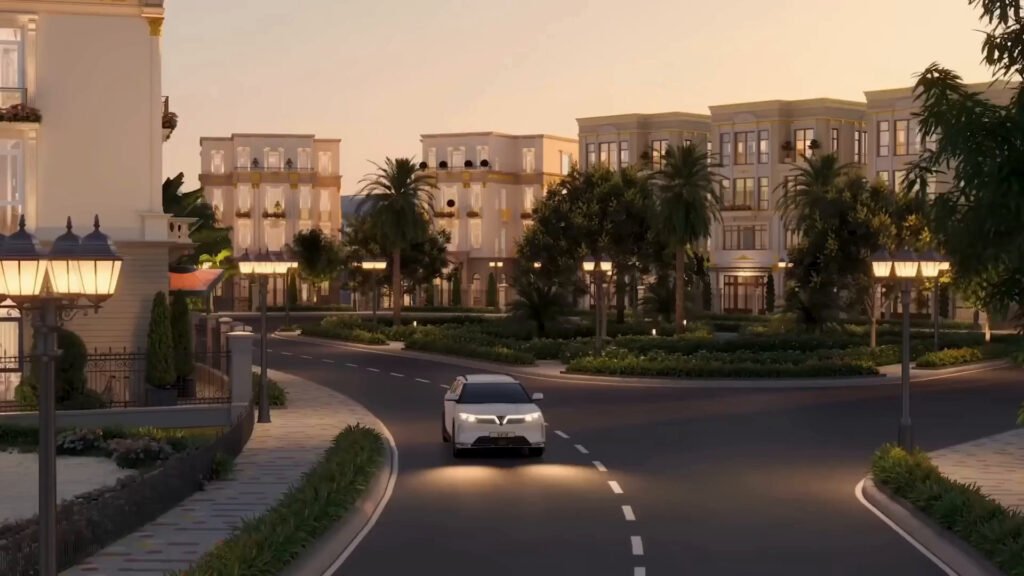 Phối cảnh nhà phối Vinhomes Green Paradise cần Giờ